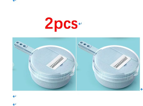8-in-1 Vegetable Slicer and Grater with Strainer