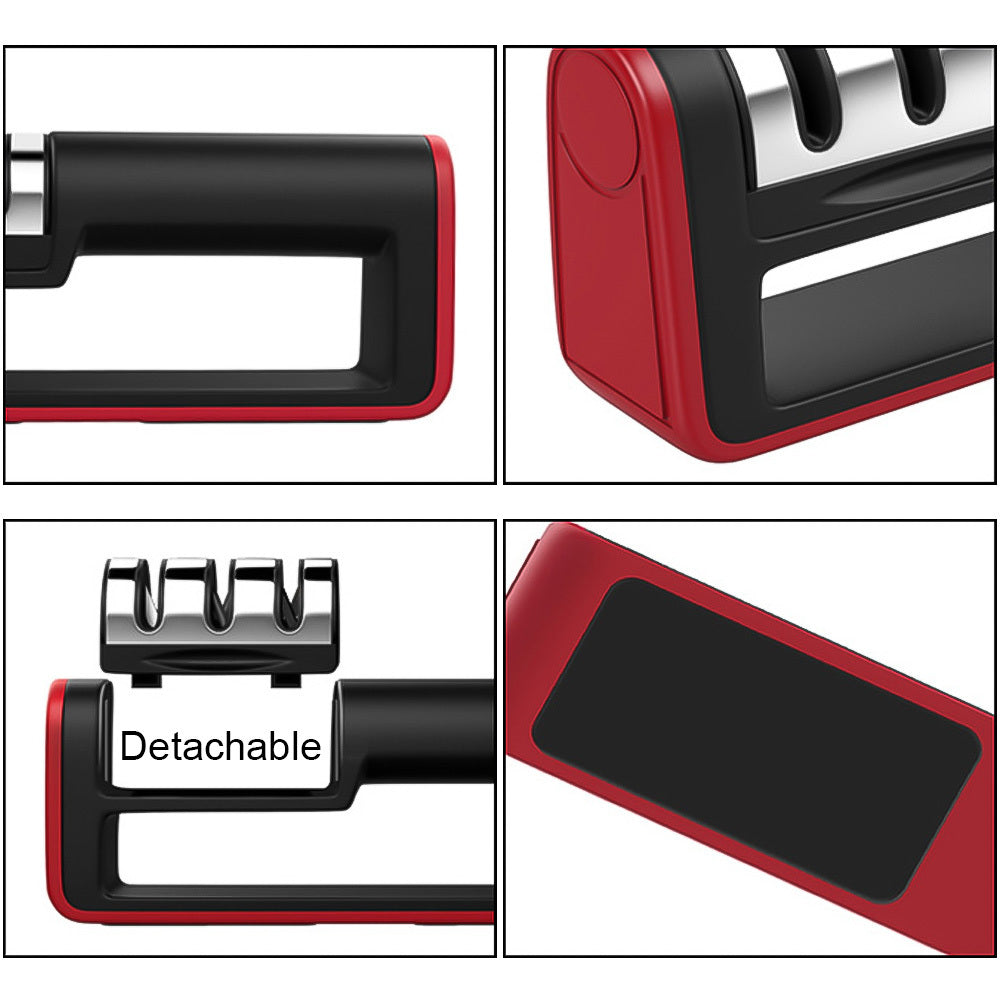 3-Stage Diamond Knife Sharpener for Kitchen