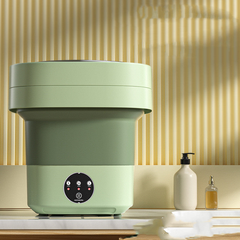 Mini Foldable Washing Machine Portable Spin Dry