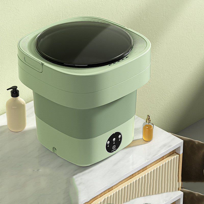 Mini Foldable Washing Machine Portable Spin Dry
