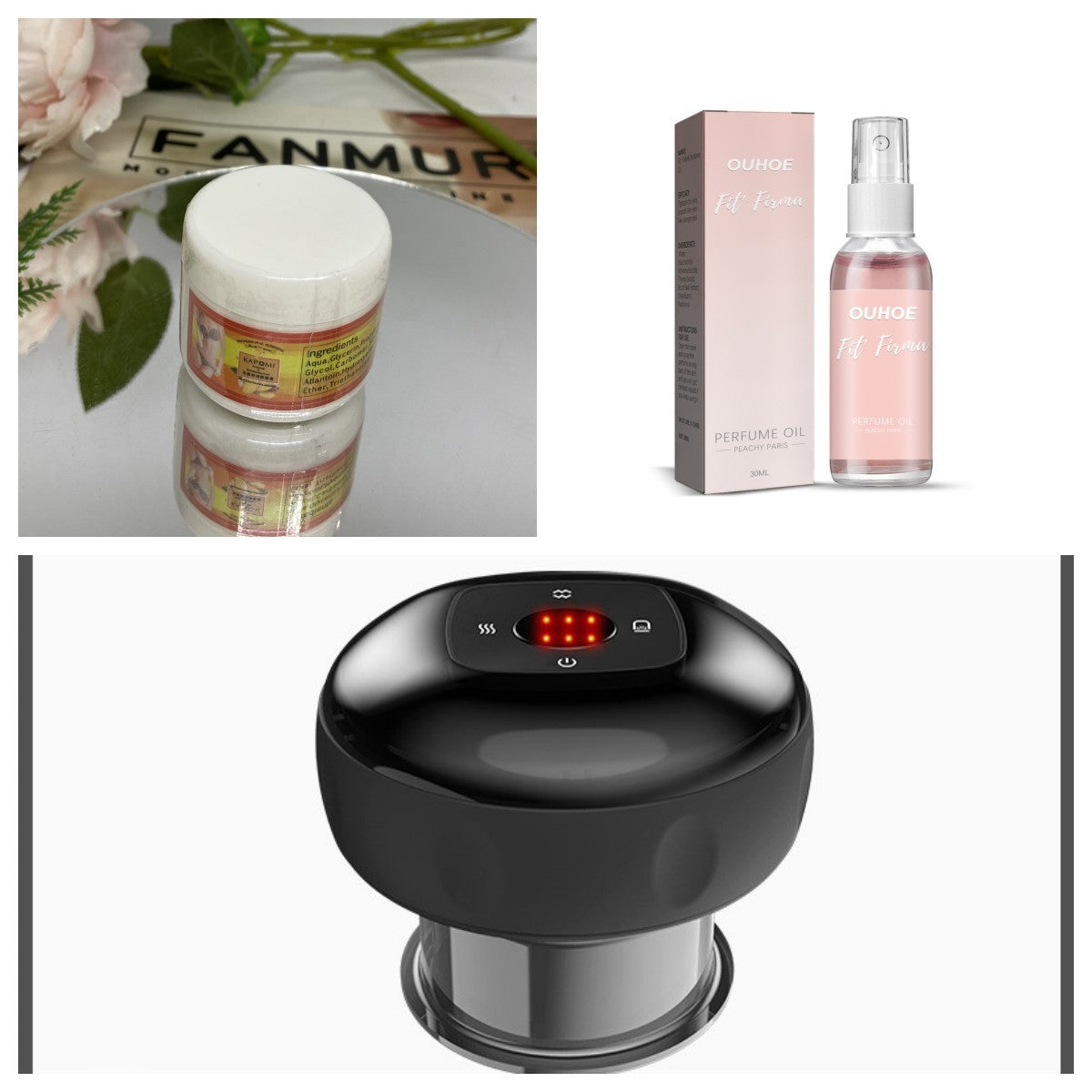 Electric Vacuum Cupping Massager for Body Slimming