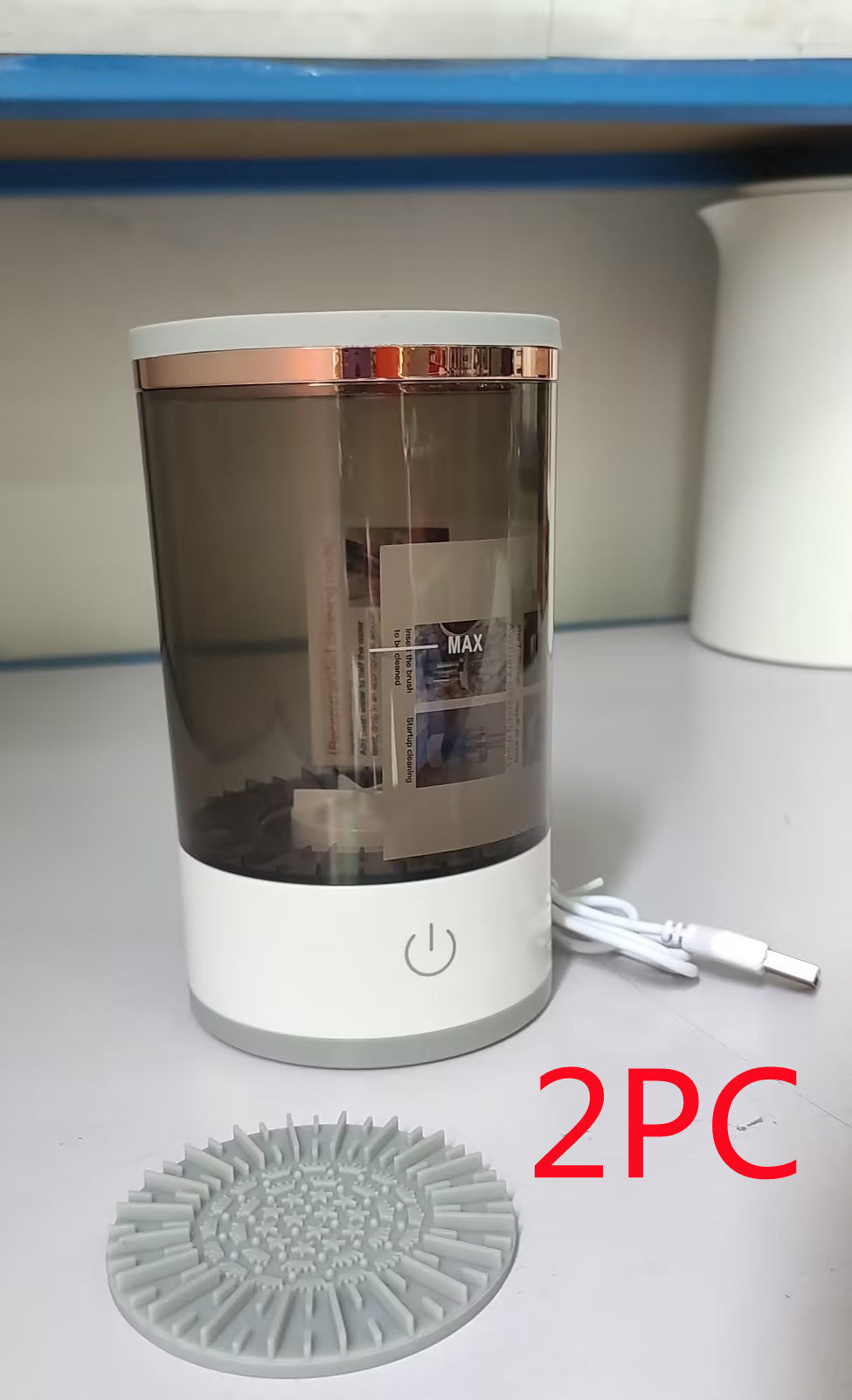 USB Makeup Brush Cleaner – Electric & Portable
