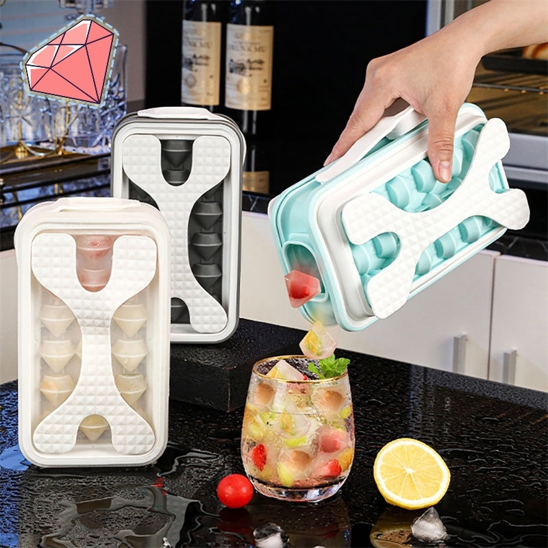 2-in-1 Ice Ball Mold & Water Bottle Maker