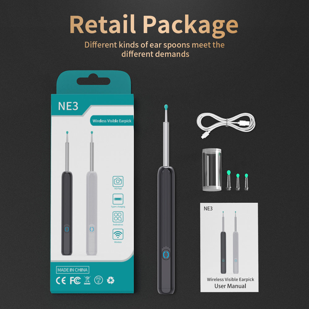 NE3 Wireless Ear Cleaner Camera for iPhone