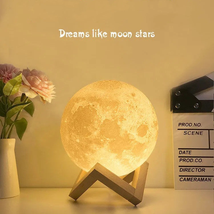 3D Printing Moon Night Lamp Chinese Valentine Gift