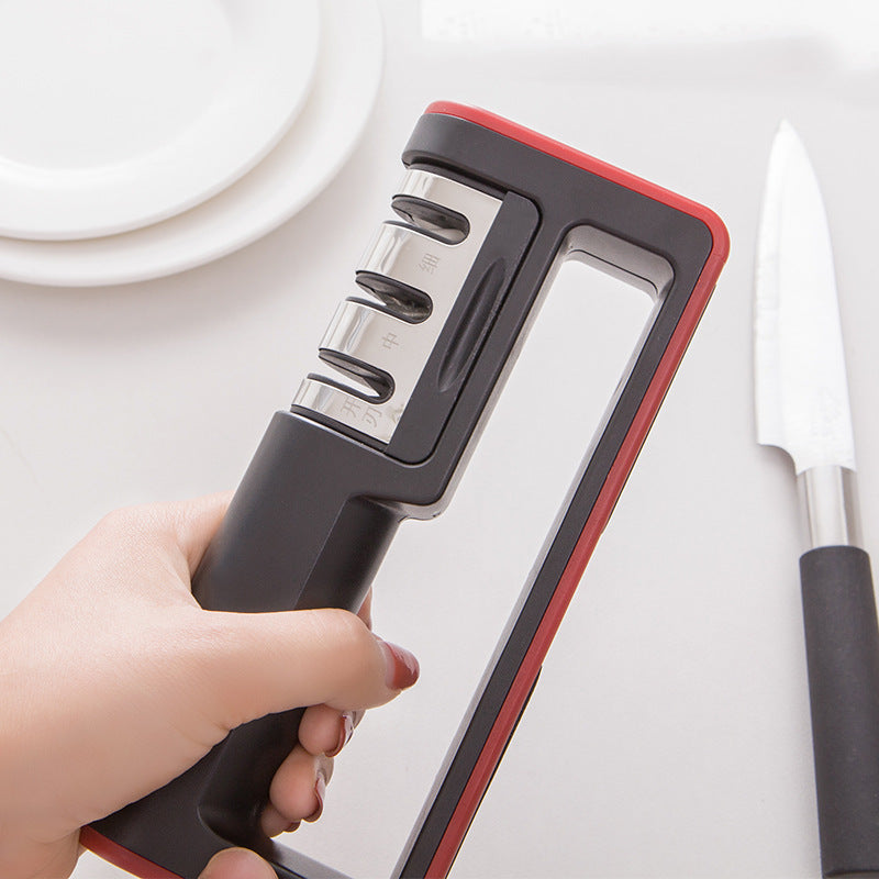 3-Stage Diamond Knife Sharpener for Kitchen