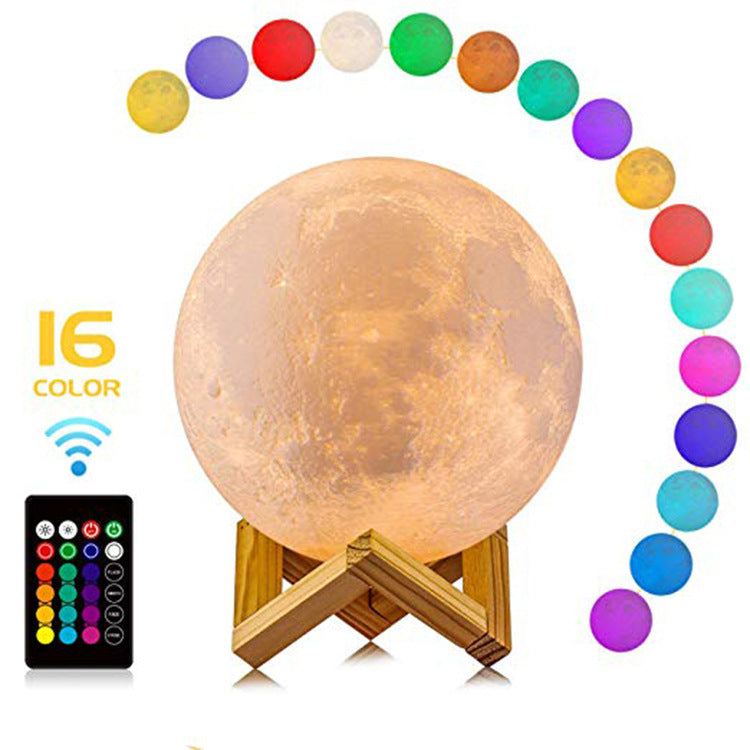 3D Printing Moon Night Lamp Chinese Valentine Gift