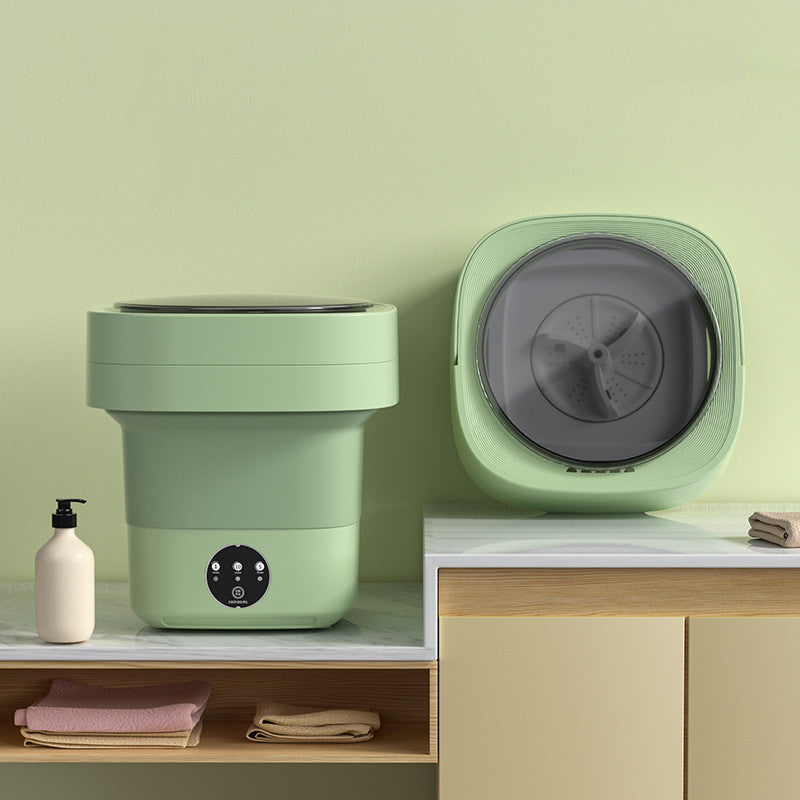Mini Foldable Washing Machine Portable Spin Dry