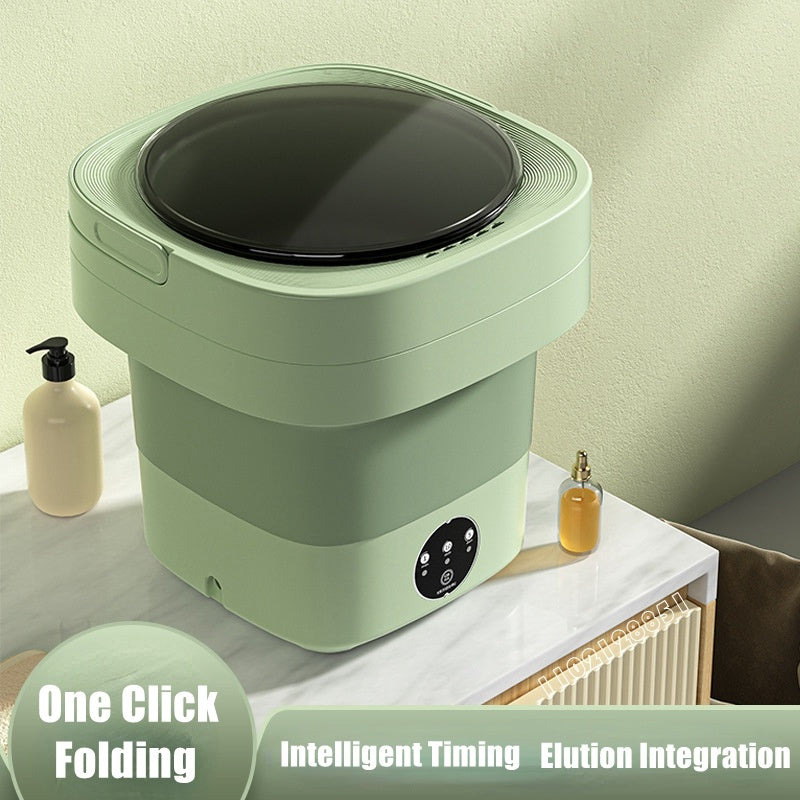 Mini Foldable Washing Machine Portable Spin Dry