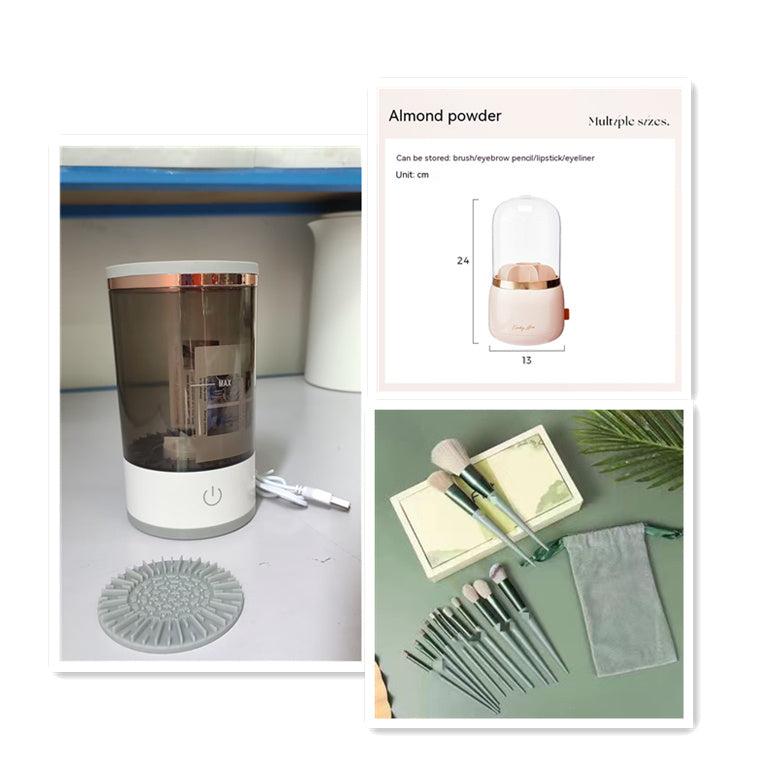 USB Makeup Brush Cleaner – Electric & Portable