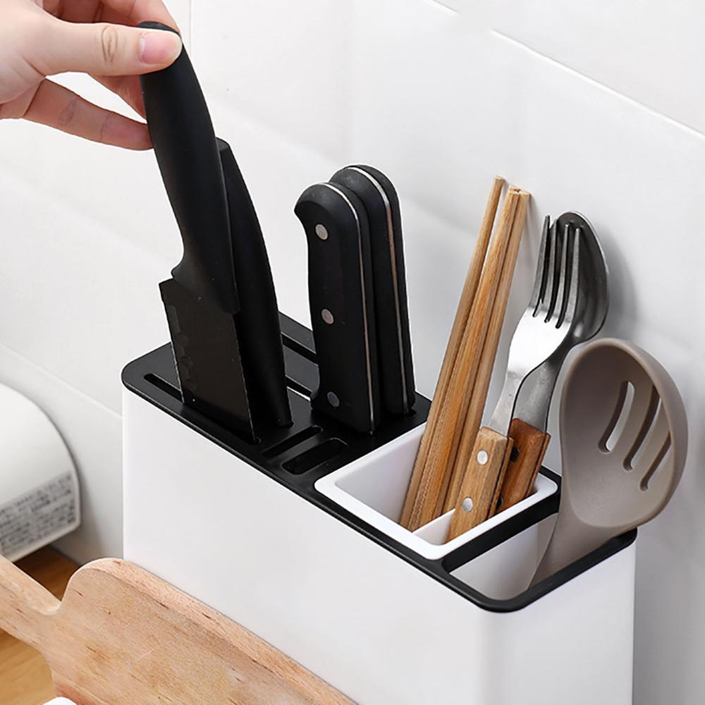 Kitchen Knife & Tableware Storage Rack Organizer