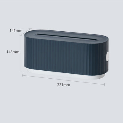Cable Storage Box for Power Strip & Charger Organizer
