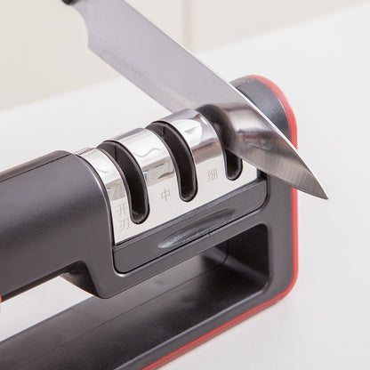 3-Stage Diamond Knife Sharpener for Kitchen
