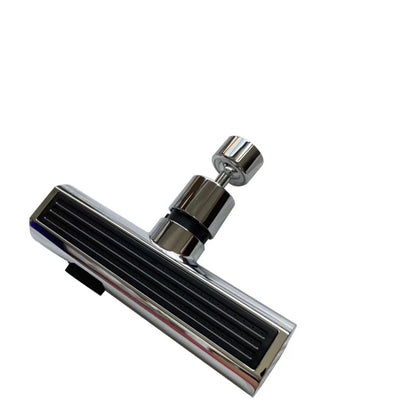 Rotating Kitchen Faucet Nozzle with Splash-Proof Bubbler