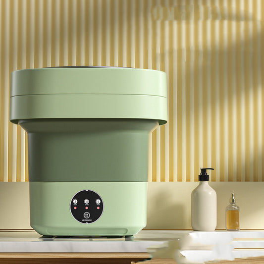 Mini Foldable Washing Machine Portable Spin Dry