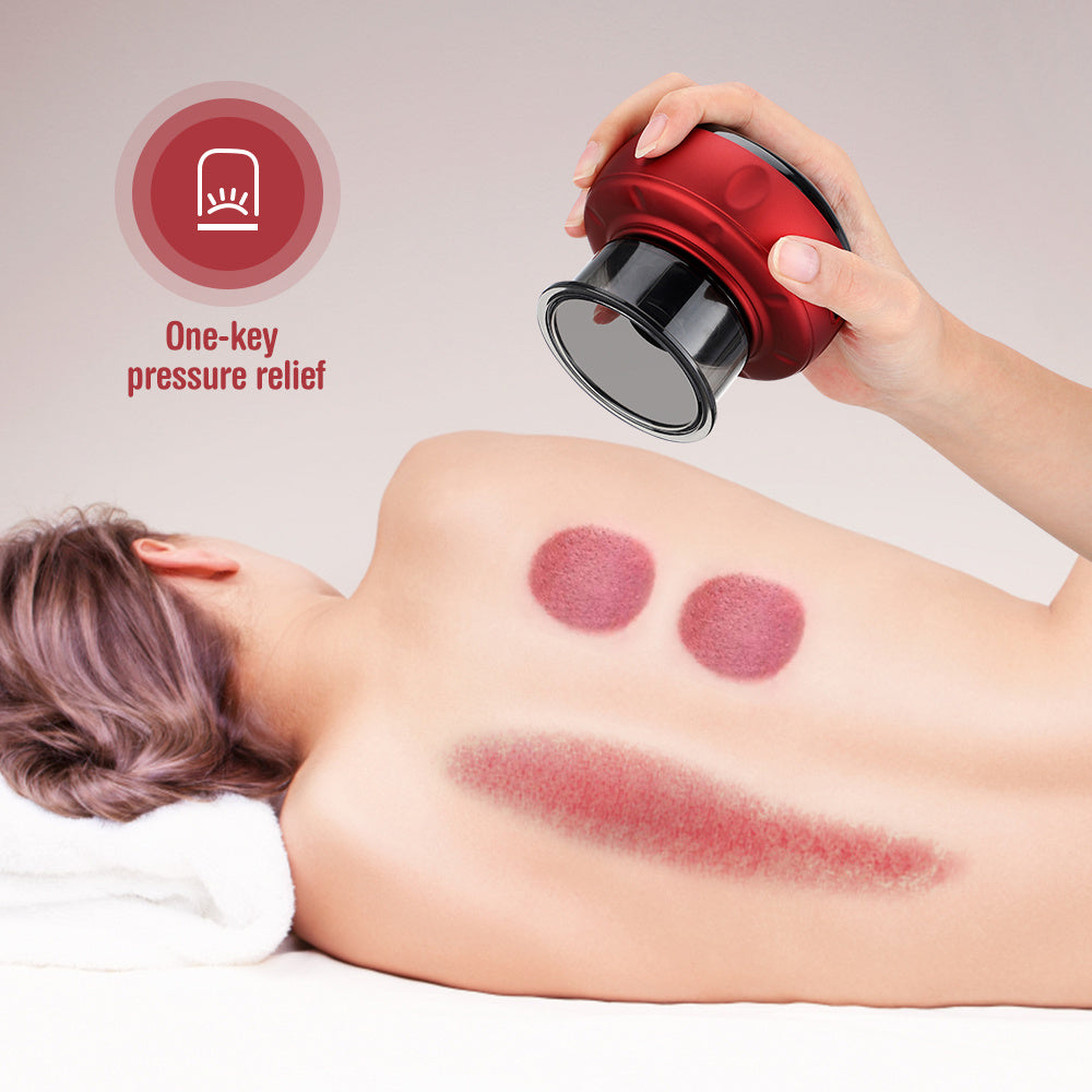 Electric Vacuum Cupping Massager for Body Slimming
