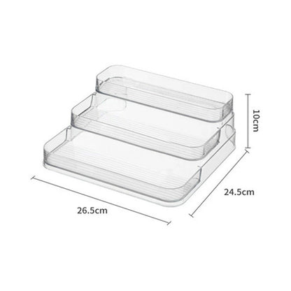 Makeup Brush Storage Box Vertical Transparent Storage Rack