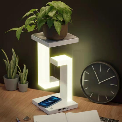 Wireless Floating Balance Lamp for Smartphone Charging
