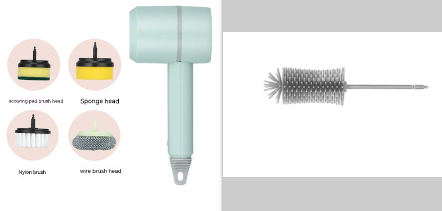 Electric Cleaning Brush USB Rechargeable for Kitchen