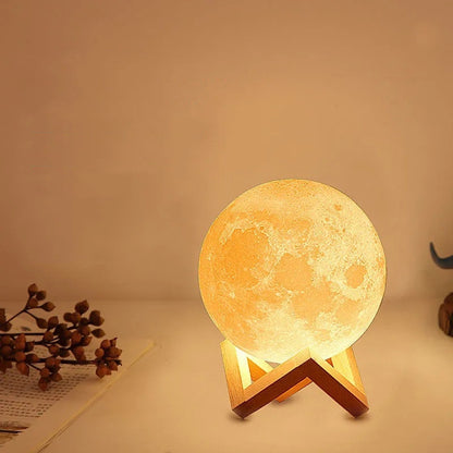 3D Printing Moon Night Lamp Chinese Valentine Gift