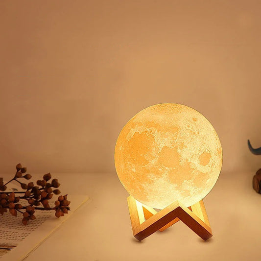3D Printing Moon Night Lamp Chinese Valentine Gift