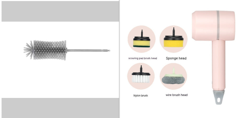 Electric Cleaning Brush USB Rechargeable for Kitchen
