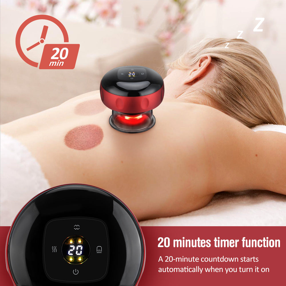 Electric Vacuum Cupping Massager for Body Slimming