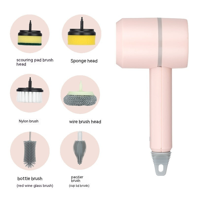 Electric Cleaning Brush USB Rechargeable for Kitchen
