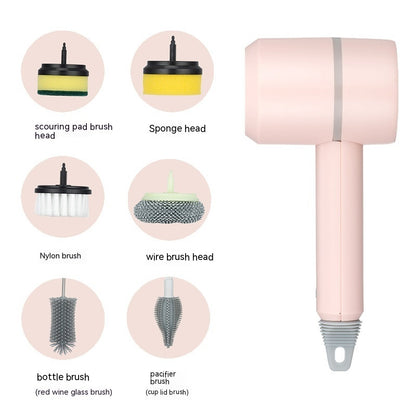 Electric Cleaning Brush USB Rechargeable for Kitchen