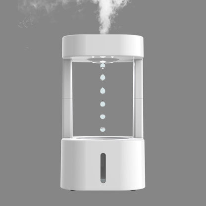Anti-gravity Water Drop Humidifier Quiet with 580ML Tank